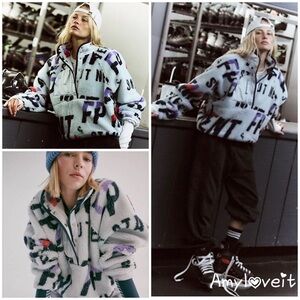 Free People Hit The Slopes Printed Jacket #64